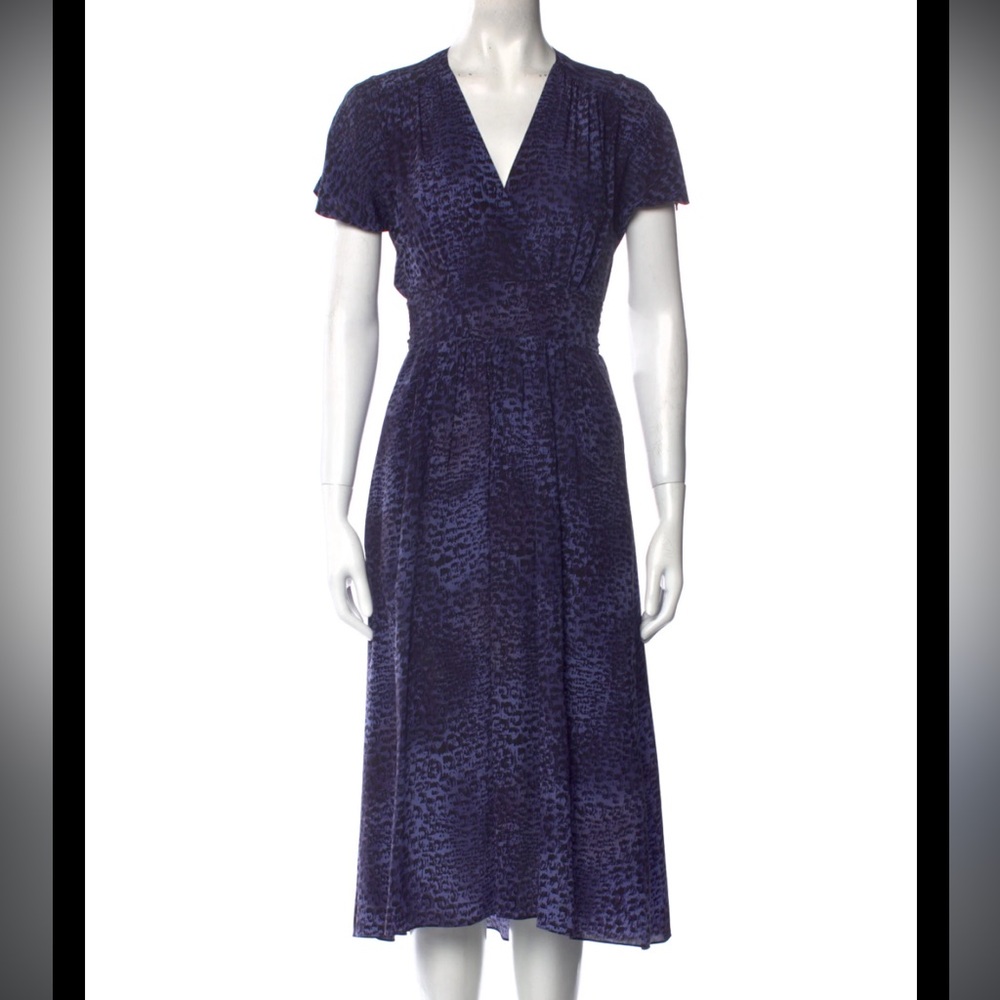 Rebecca Taylor Silk Midi Length Dress Size 4